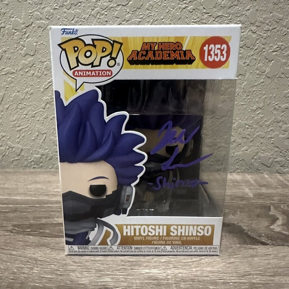 Funko Pop: My Hero Academia - Hitoshi Shinso #1353 Signed by Jarrod Greene